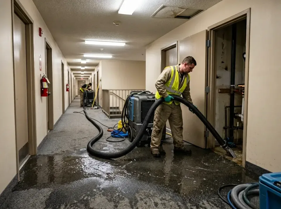 multi-unit-apartment-hallway-f-005 — frequently asked questions, Emergency Burst Pipe Water Extraction & Removal in Menlo Pa…